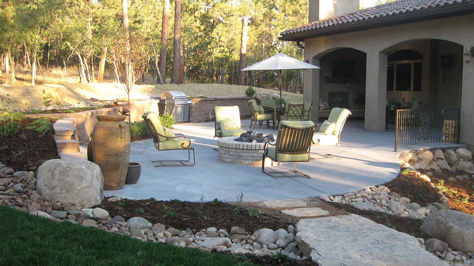Outdoor Living Backyard Patio Design